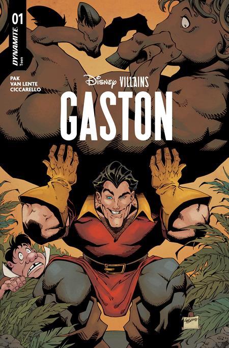 DISNEY VILLAINS GASTON #1 CVR D WILL ROBSON VAR