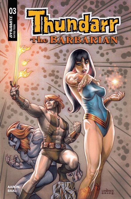 THUNDARR THE BARBARIAN #3 CVR D JOSEPH MICHAEL LINSNER VAR