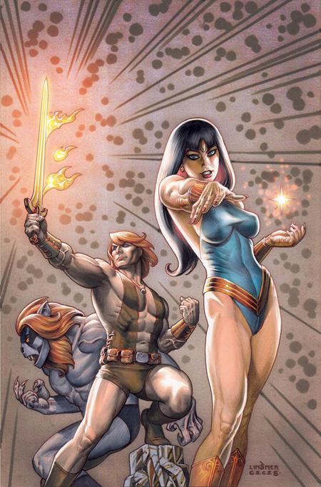 THUNDARR THE BARBARIAN #3 CVR G INC 1:10 JOSEPH MICHAEL LINSNER VIRGIN VAR