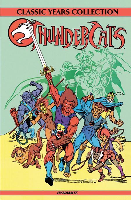 THUNDERCATS CLASSIC YEARS COLLECTION OMNIBUS HC CLASSIC COVER SIGNED BY LARRY KENNEY