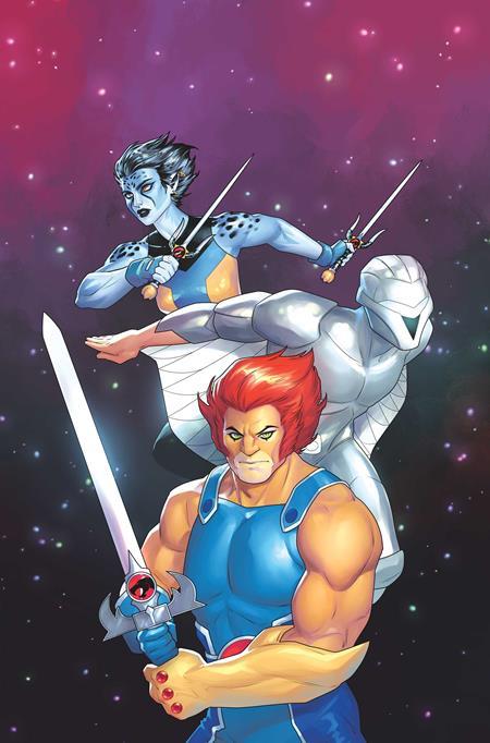 THUNDERCATS X SILVERHAWKS ROAD TO WAR (ONE SHOT) CVR M INC 1:25 MEGHAN HETRICK VIRGIN VAR