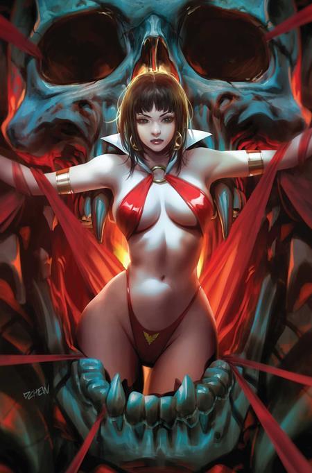 VAMPIRELLA #12 CVR K INC 1:15 DERRICK CHEW VIRGIN VAR