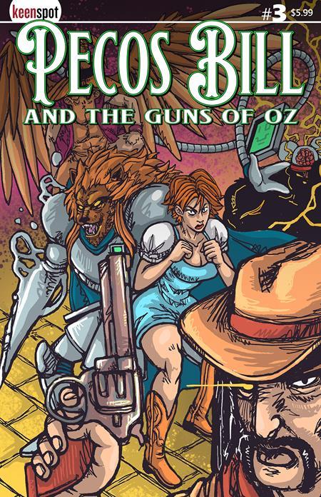 PECOS BILL & THE GUNS OF OZ #3 CVR B BRYCE OQUAYE VAR (MR)