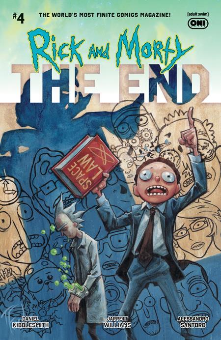 RICK AND MORTY THE END #4 (OF 6) CVR D INC 1:20 TOM FOWLER VAR