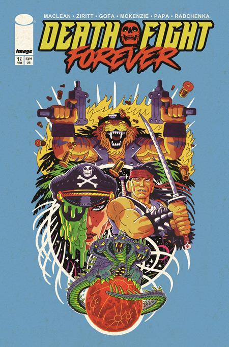 DEATH FIGHT FOREVER #1 (OF 5) 2ND PTG (MR)