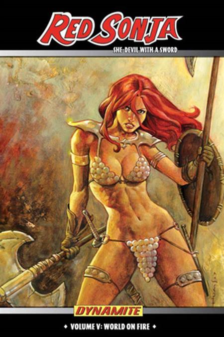 RED SONJA TP VOL 05 WORLD ON FIRE (MR) (C: 0-0-2)