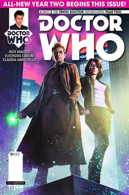 DOCTOR WHO 10TH YEAR TWO #1 REG RONALD