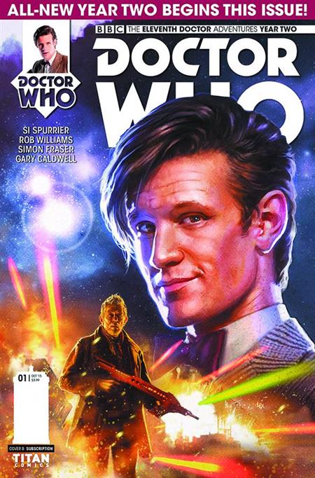 DOCTOR WHO 11TH YEAR TWO #1 REG RONALD