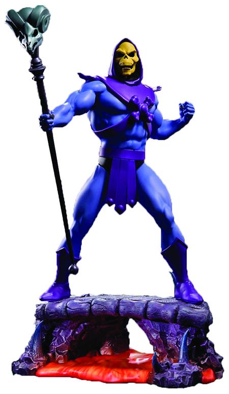 MASTERS O/T UNIVERSE SKELETOR 1/4 SCALE STATUE (Net) (C: 1-1