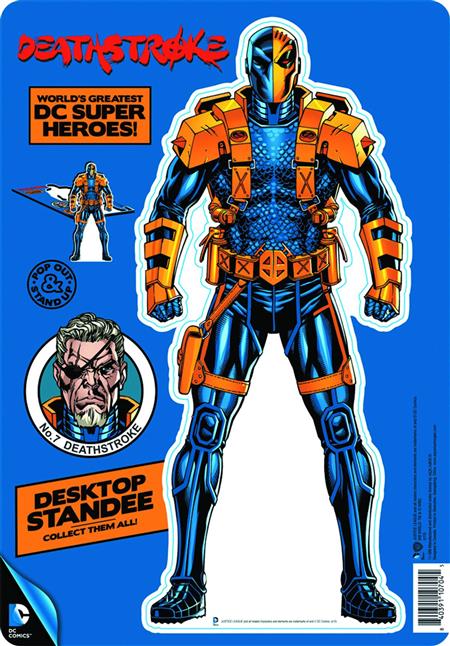 DC HEROES DEATHSTROKE DESK STANDEE (C: 1-1-2)