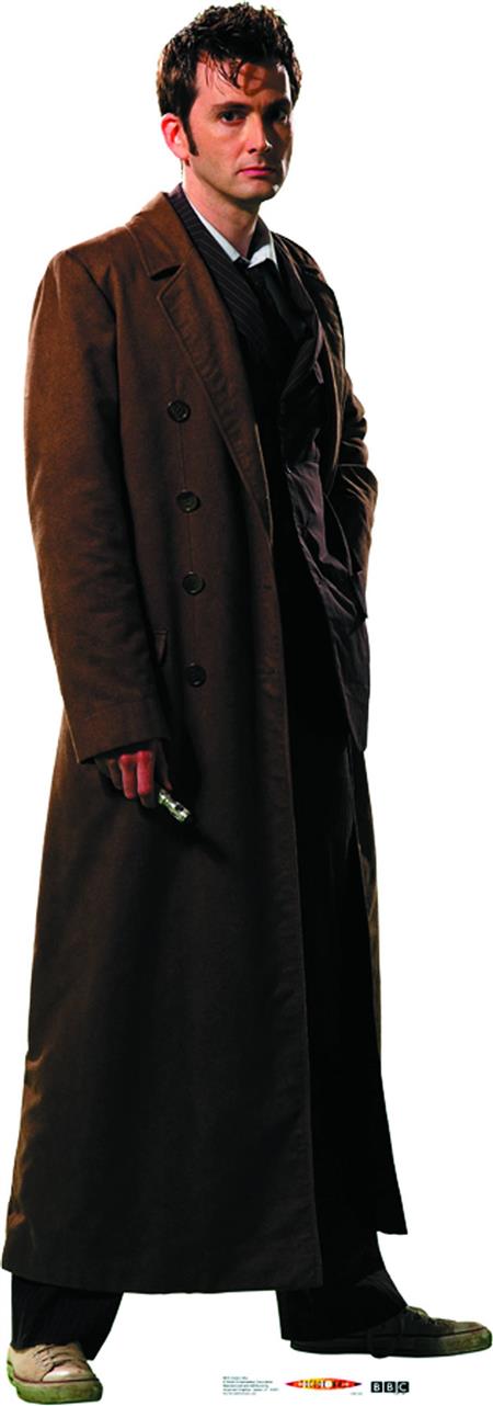 DOCTOR WHO TENTH DOCTOR OVERCOAT LIFE-SIZE STANDUP (O/A) (C:
