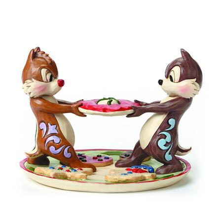 DISNEY TRADITIONS CHIP & DALE W/COOKIES FIG (C: 1-1-1)