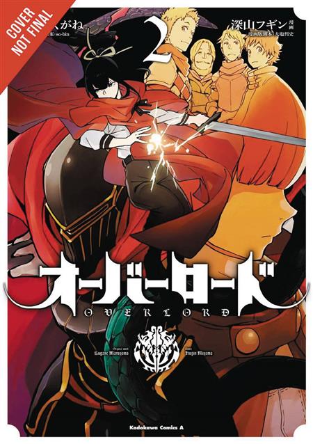 Mangá - Overlord Vol. 1 e 2 - Lacrados