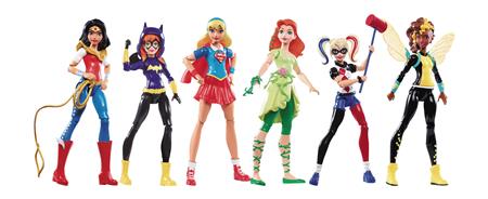 DC SUPER HERO GIRLS CORE CHARACTER 6IN AF ASST (Net) (C: 1-1