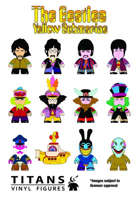 BEATLES YELLOW SUBMARINE TITANS 20PC BMB DS (O/A) (C: 0-1-2)