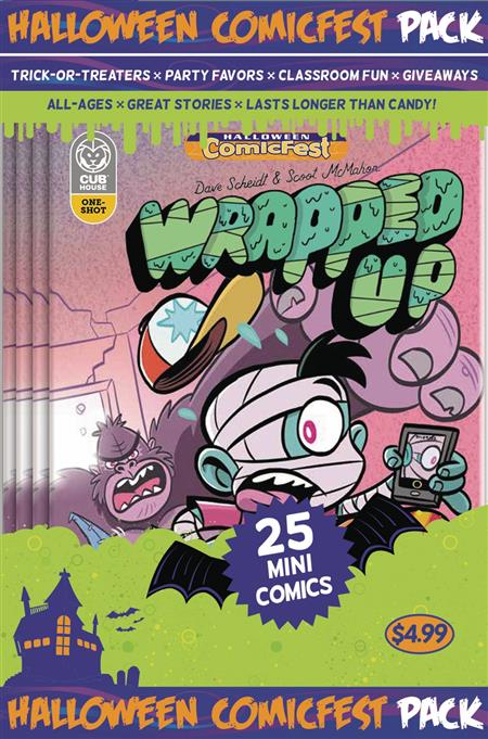 HCF 2017 WRAPPED UP MINI COMIC POLYPACK (Net)