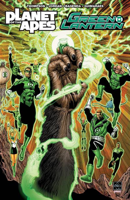 PLANET OF APES GREEN LANTERN CBLDF HC