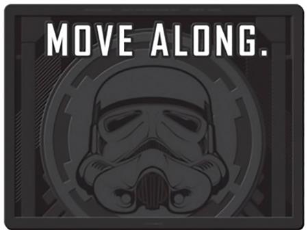 STAR WARS STORMTROOPER MOVE ALONG WELCOME MAT (C: 1-1-2)