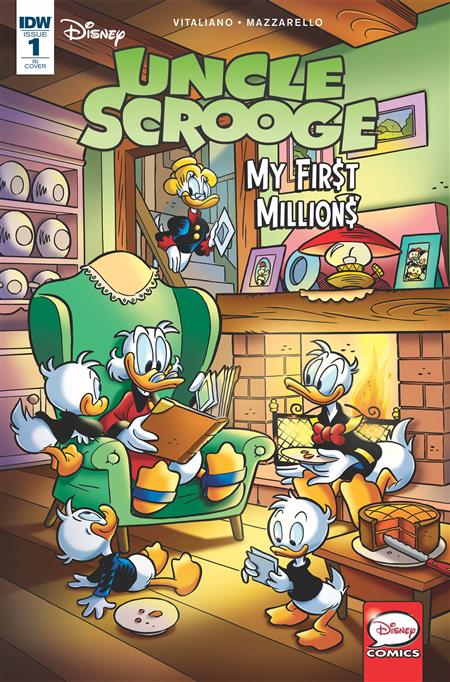 UNCLE SCROOGE MY FIRST MILLIONS #1 (OF 4) 10 COPY INCV MAZZA