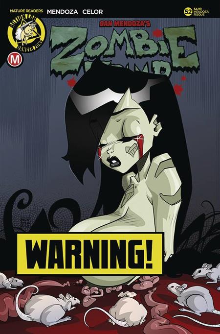 MR ACTION LAB ENTERTAINMENT ZOMBIE TRAMP ONGOING #33 CVR F CELOR RISQUE