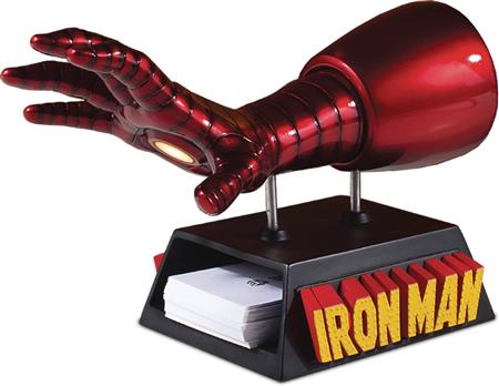 MARVEL IRON MAN GAUNTLET BUSINESS CARD HOLDER (Net) (C: 1-1-