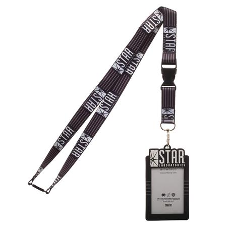 STAR LABS LANYARD WITH RUBBER ID HOLDER (C: 1-0-2)