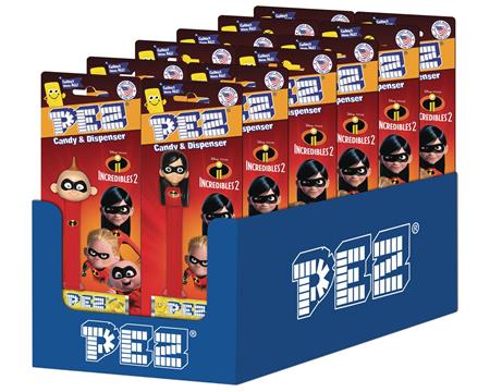 Incredibles 2 Pez 12Pc Blister Asst (Net) (C: 1-1-2) - Discount Comic