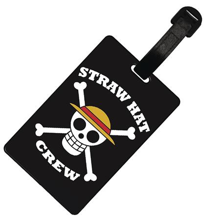 ONE PIECE STRAW HAT PIRATES JOLLY ROGER LUGGAGE TAG (C: 1-1-