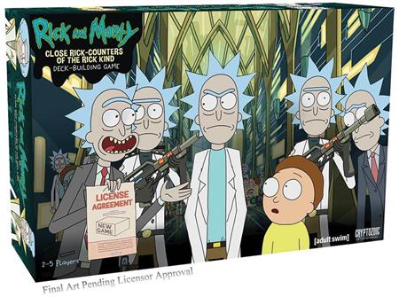 RICK AND MORTY DBG CLOSE RICK COUNTERS (C: 0-1-2)