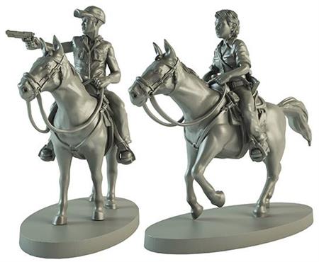 WALKING DEAD ALL OUT WAR MAGGIE GLENN HORSEBACK (C: 0-0-2)
