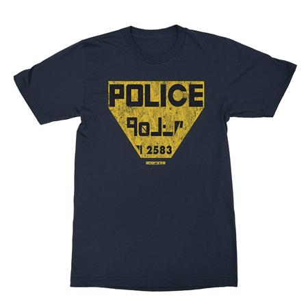 FIFTH ELEMENT POLICE NAVY T/S LG (C: 1-1-2)