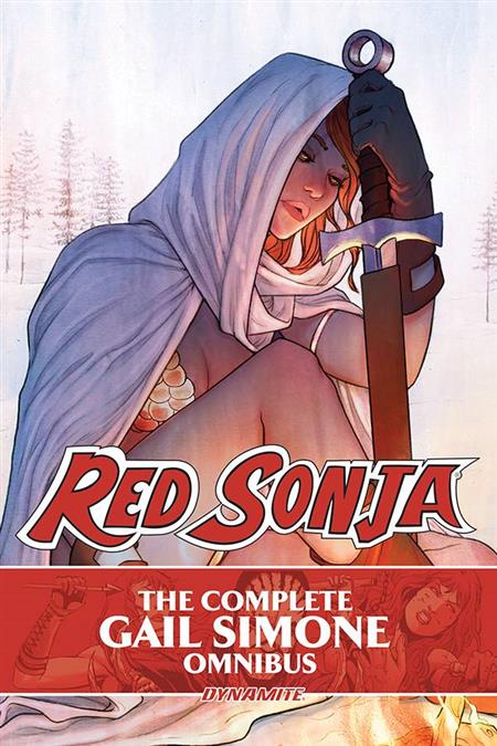 RED SONJA COMPLETE GAIL SIMONE HC OVERSIZED SIMONE SGN