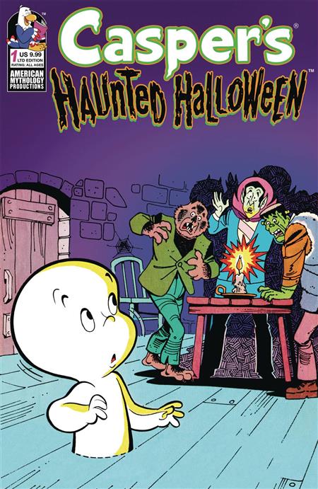 CASPERS HAUNTED HALLOWEEN #1 LTD ED RETRO ANIMATION CVR