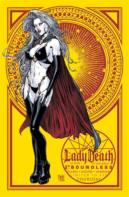 LADY DEATH (ONGOING) #7 SAN DIEGO THURS (MR)