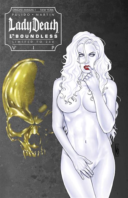 LADY DEATH ORIGINS ANNUAL #1 NEW YORK VIP (MR)