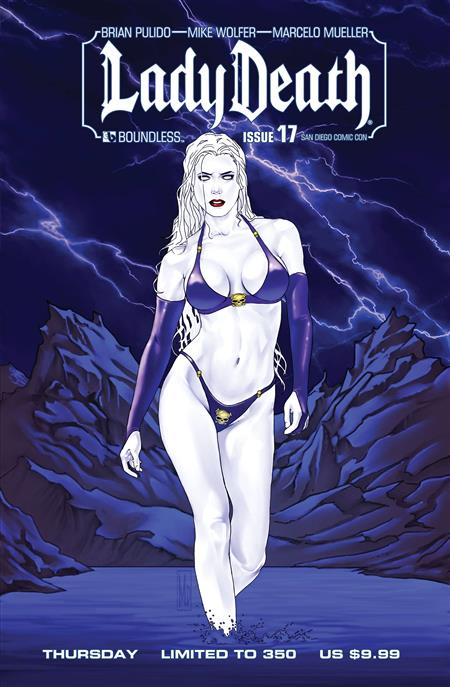LADY DEATH (ONGOING) #17 SDCC THURS (MR)