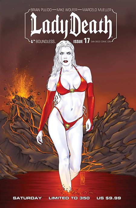 LADY DEATH (ONGOING) #17 SDCC SAT (MR)