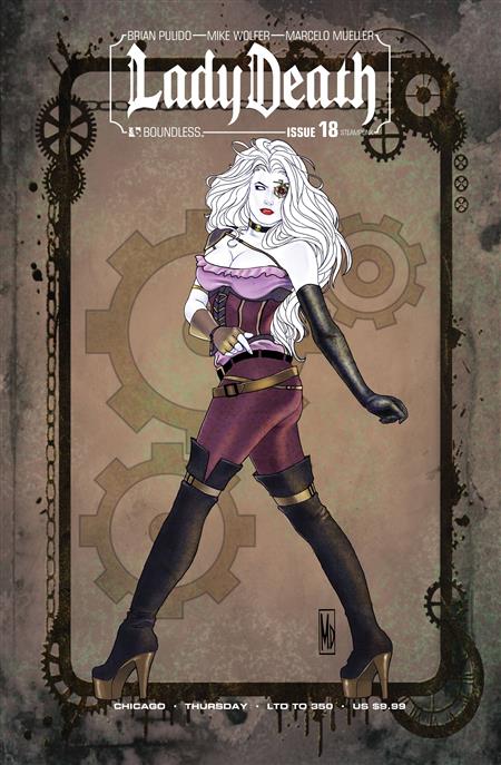 LADY DEATH (ONGOING) #18 CHICAGO STEAMPUNK THURSDAY (MR)