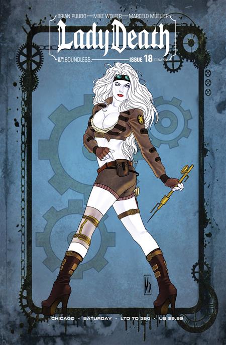 LADY DEATH (ONGOING) #18 CHICAGO STEAMPUNK SATURDAY (MR)