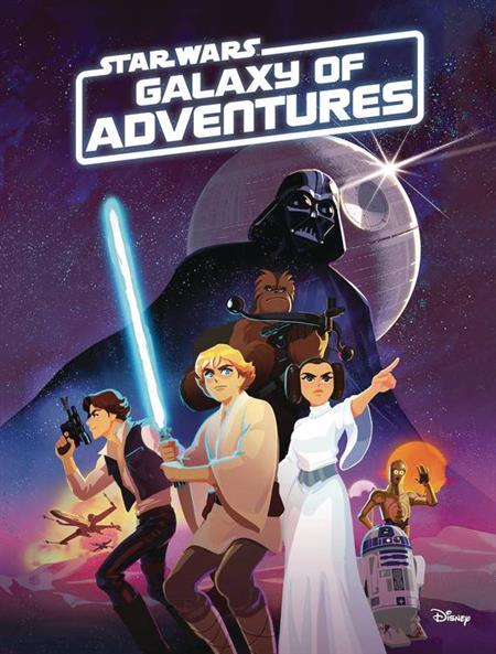 STAR WARS GALAXY OF ADVENTURES CHAPTER BOOK (C: 0-1-0)
