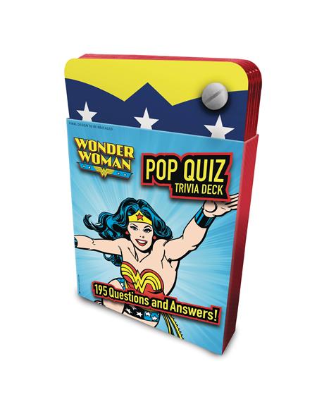 DC COMICS WONDER WOMAN POP QUIZ TRIVIA DECK (C: 0-1-0)