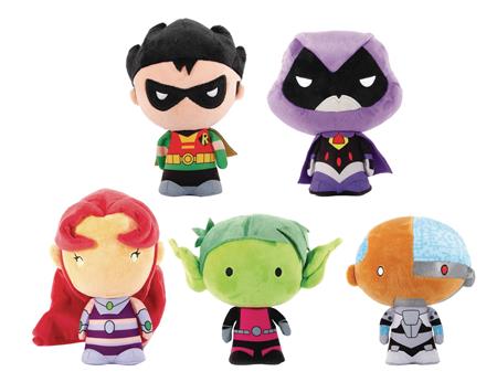 DC COMICS TEEN TITANS GO CHIBI 7IN PLUSH 6PC ASST (C: 1-1-2)