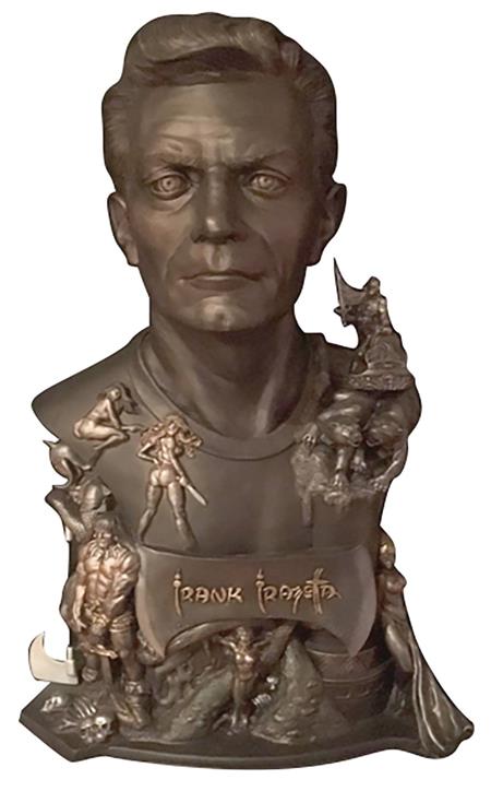 FRANK FRAZETTA LTD ED LIFESIZE PAINTED BUST (C: 0-1-2)