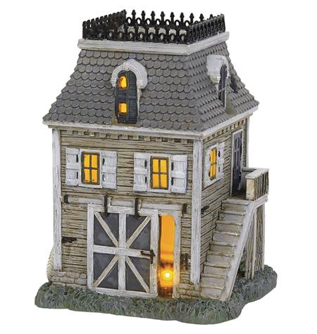 THE ADDAMS FAMILY VILLAGE CARRIAGE HOUSE FIGURE (C: 1-1-2)