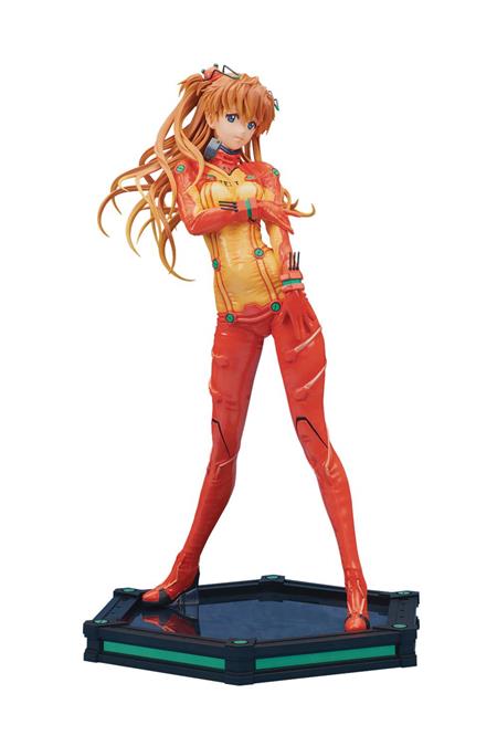 EVANGELION 2.0 ASUKA LANGLEY 1/4 PVC FIG PLUGSUIT VER (C: 1-