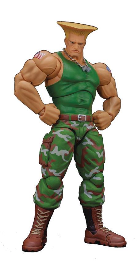 Street Fighter Guile 1:12 Scale Action Figure