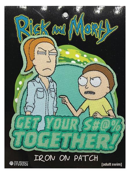 RICK AND MORTY GET IT TOGETHER PATCH (C: 1-1-2)