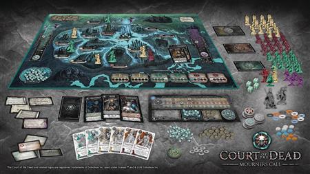 COURT OF THE DEAD MOURNERS CALL BOARD GAME (C: 0-1-2)