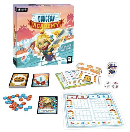 DUNGEON ACADEMY BOARD GAME (C: 0-1-2)