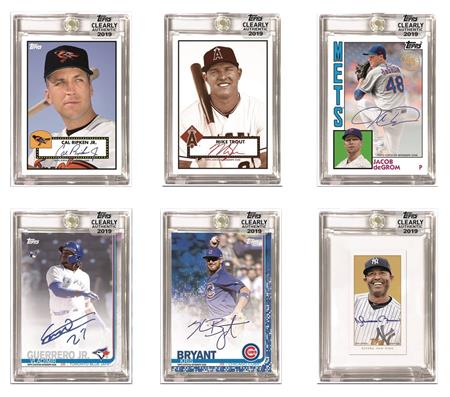 TOPPS 2019 CLEARLY AUTHENTIC BASEBALL T/C BOX (Net) (C: 1-1-